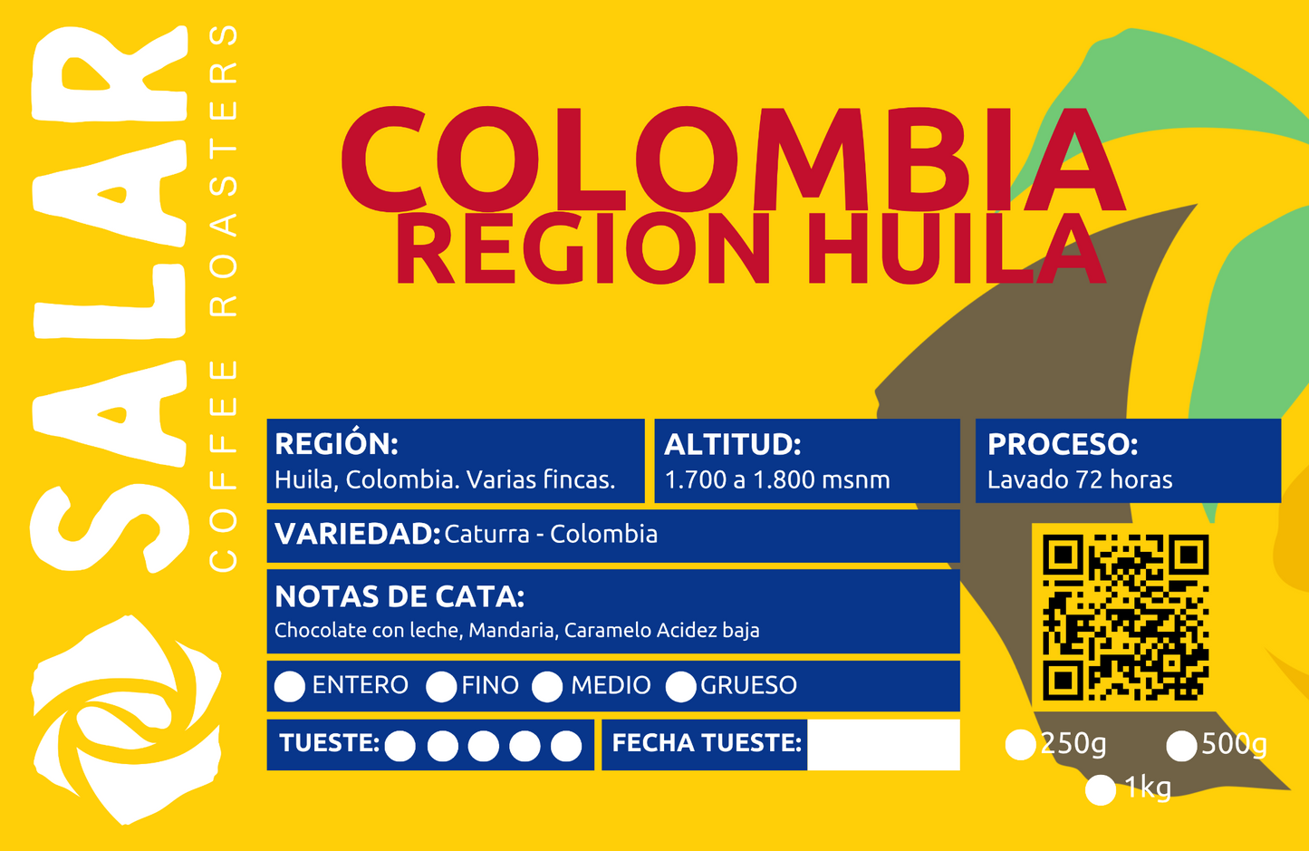 Colombia - Regional Huila